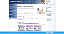 Desktop Screenshot of aghaleesurgery.co.uk